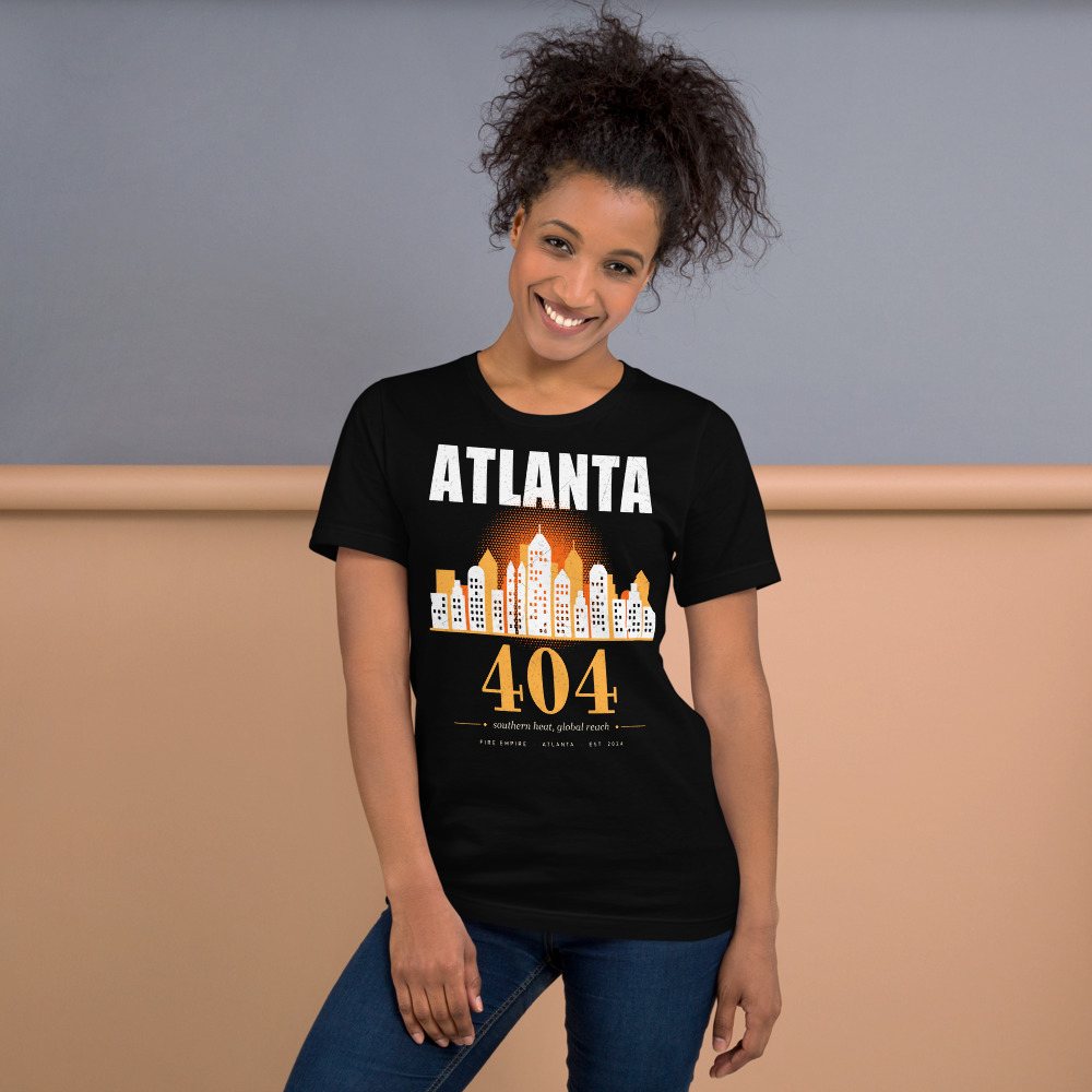 Fire Empire Atlanta 404 Skyline Empire Tee Front