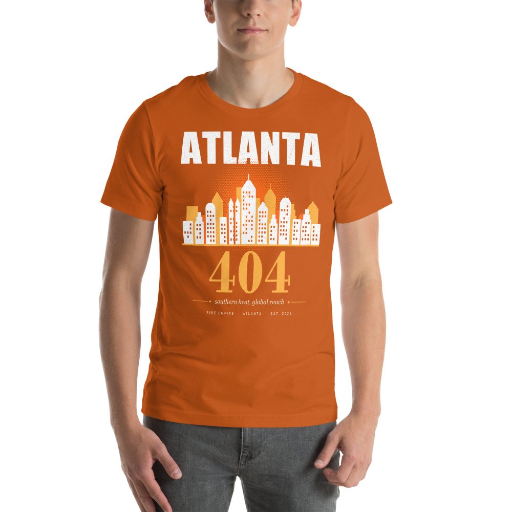 Fire Empire Atlanta 404 Skyline Empire Tee Front