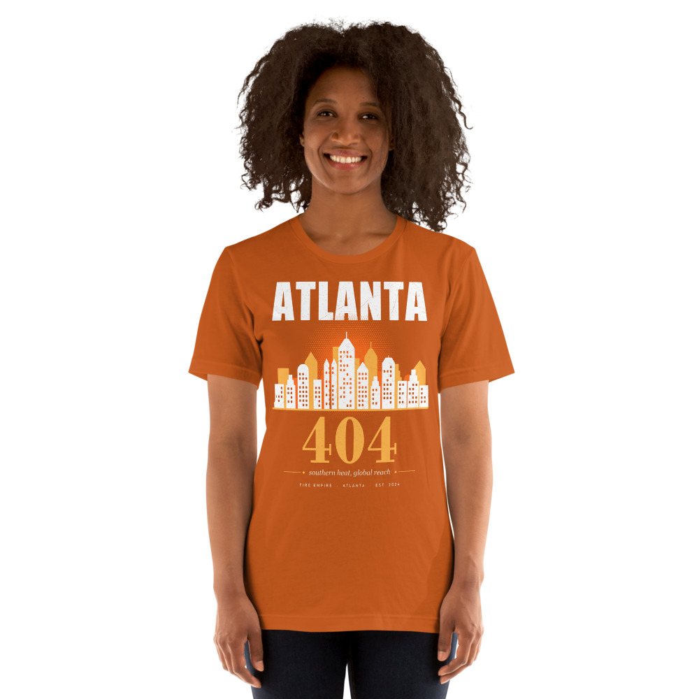 Fire Empire Atlanta 404 Skyline Empire Tee Front