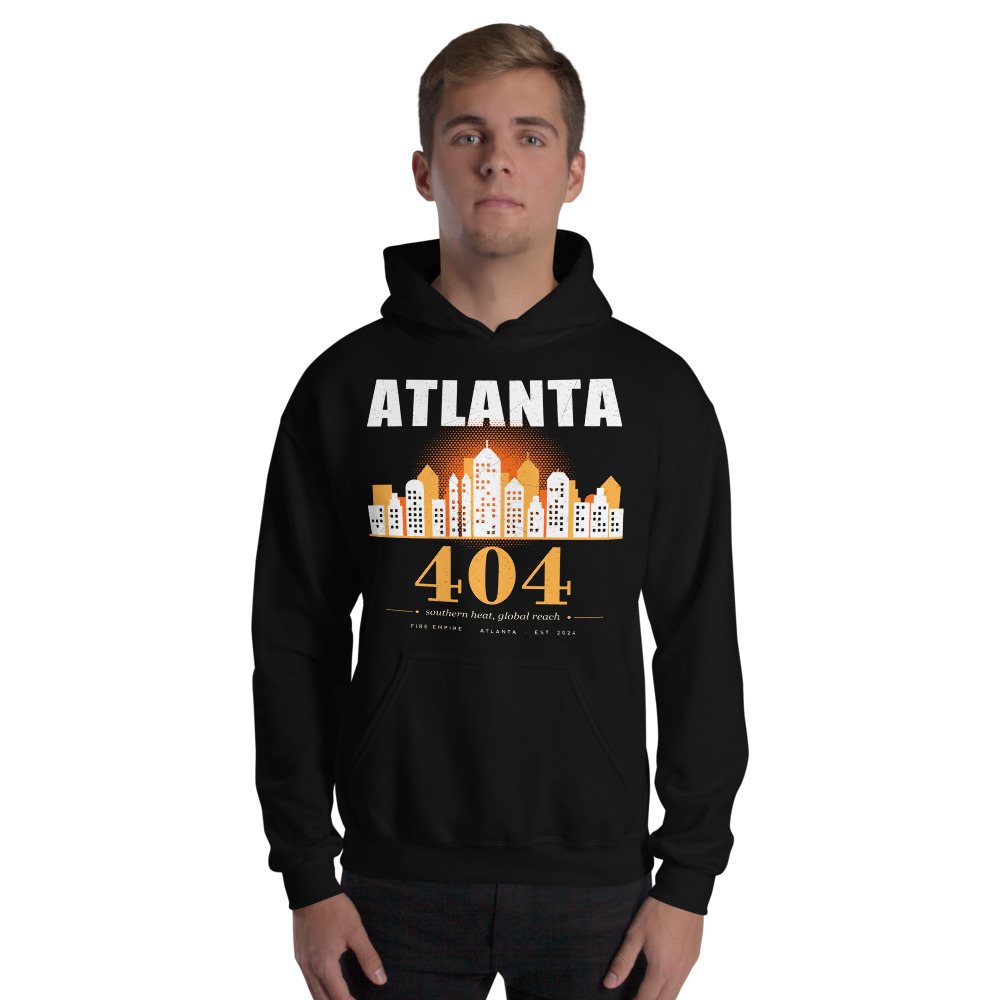 Fire Empire Atlanta 404 Skyline Empire Hoodie Front