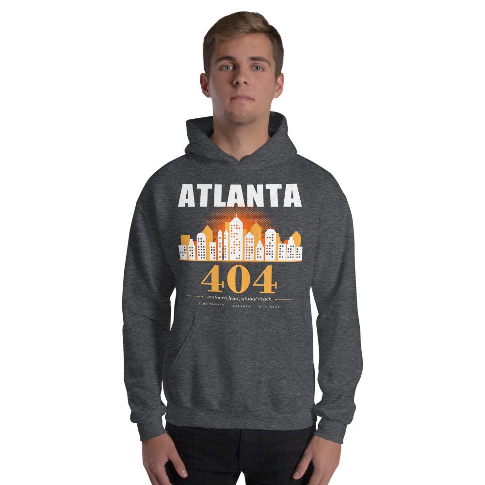 Fire Empire Atlanta 404 Skyline Empire Hoodie Front