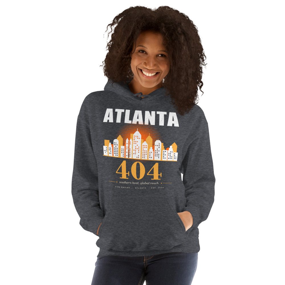 Fire Empire Atlanta 404 Skyline Empire Hoodie Front