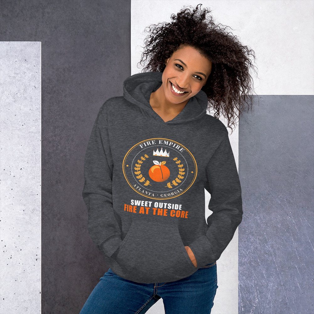 Fire Empire Fire At The Core Empire Hoodie Front