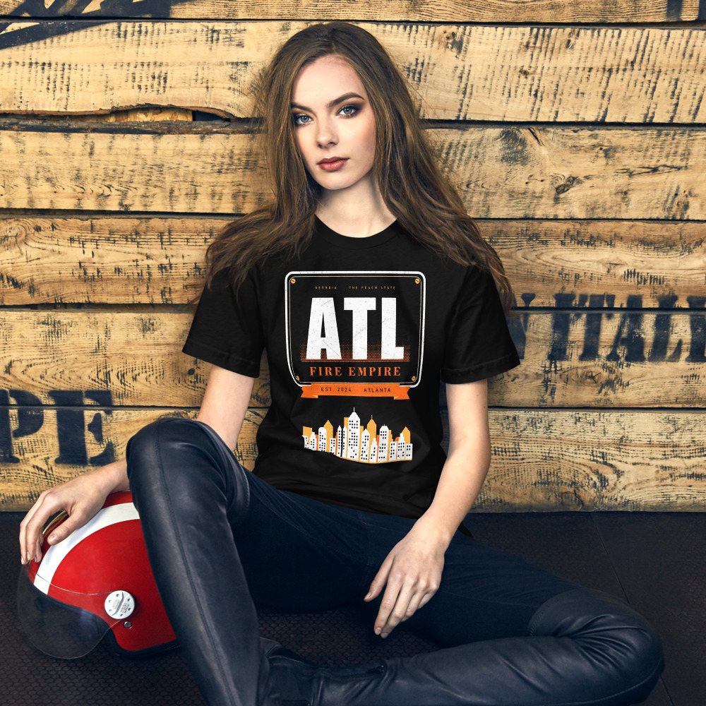 Fire Empire ATL Plate Empire Tee Front