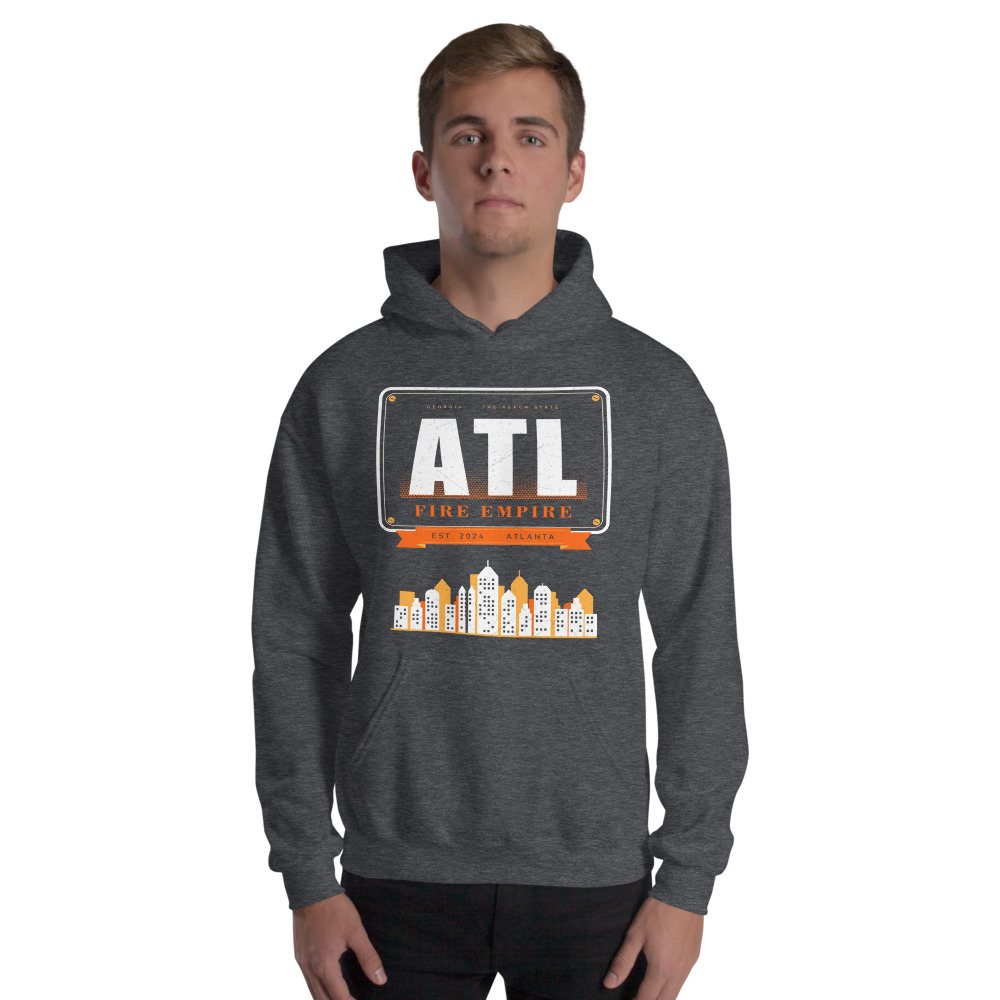 Fire Empire ATL Plate Empire Hoodie Front
