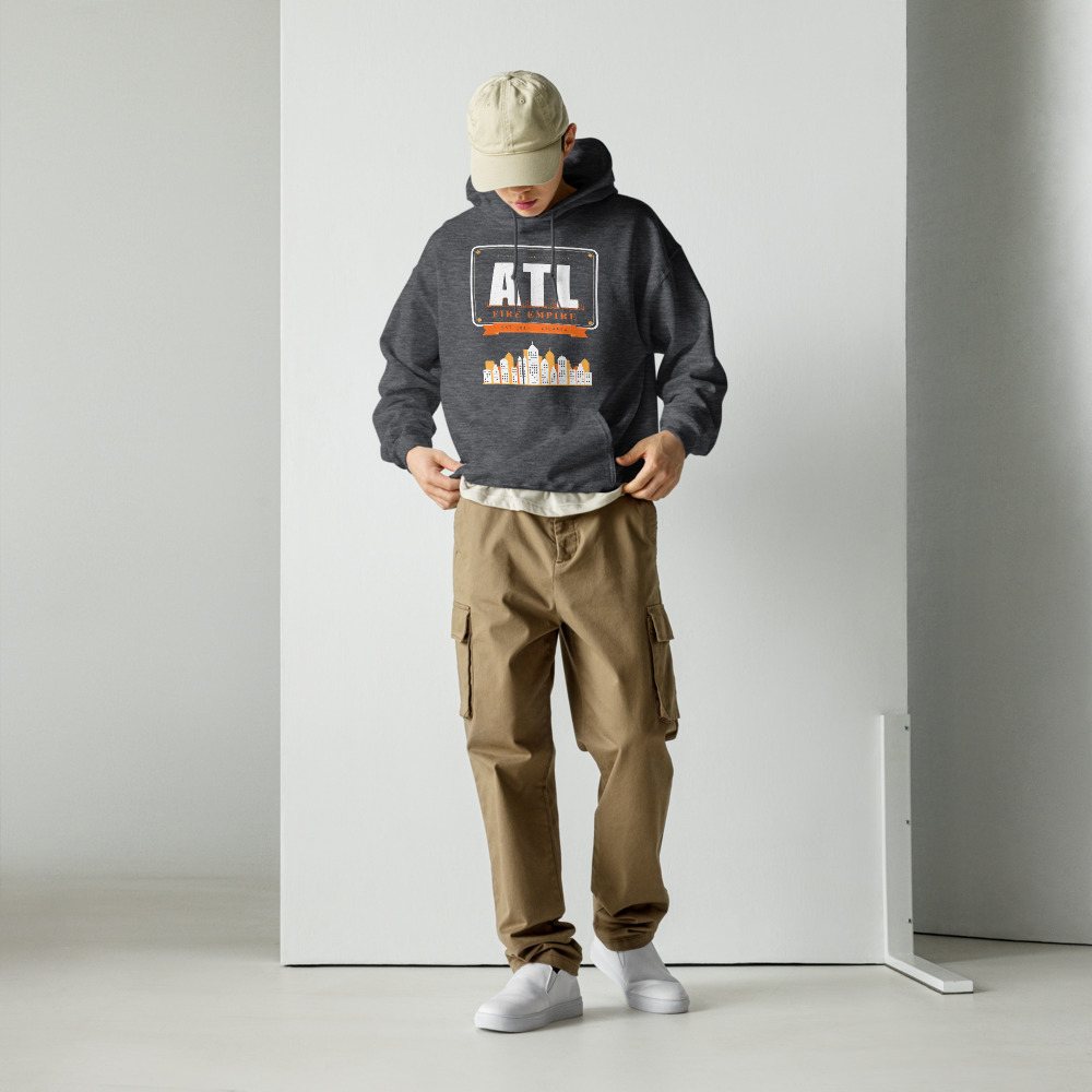 Fire Empire ATL Plate Empire Hoodie Front
