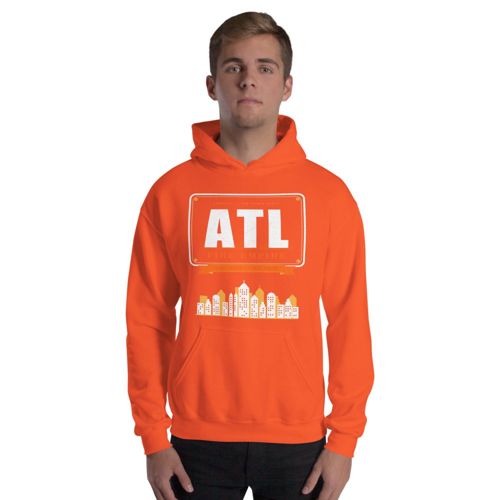 Fire Empire ATL Plate Empire Hoodie Front
