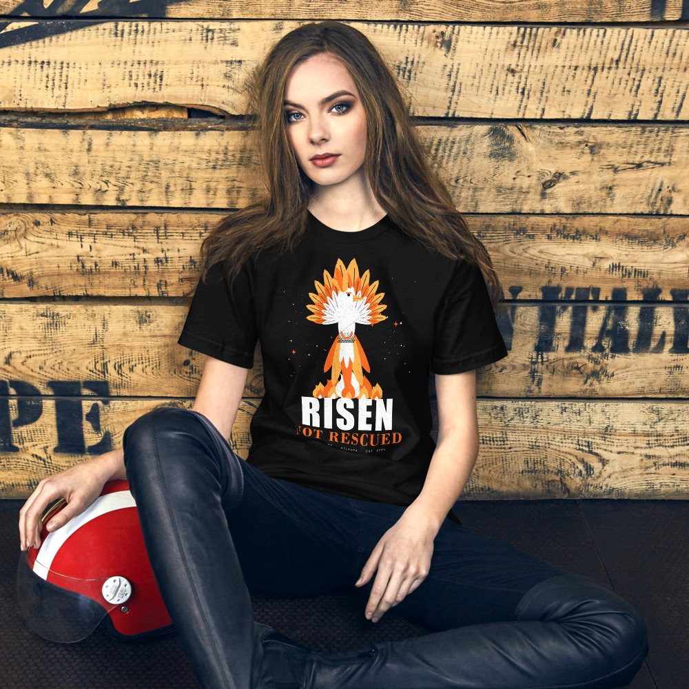 Fire Empire Risen Not Rescued Empire Tee Front