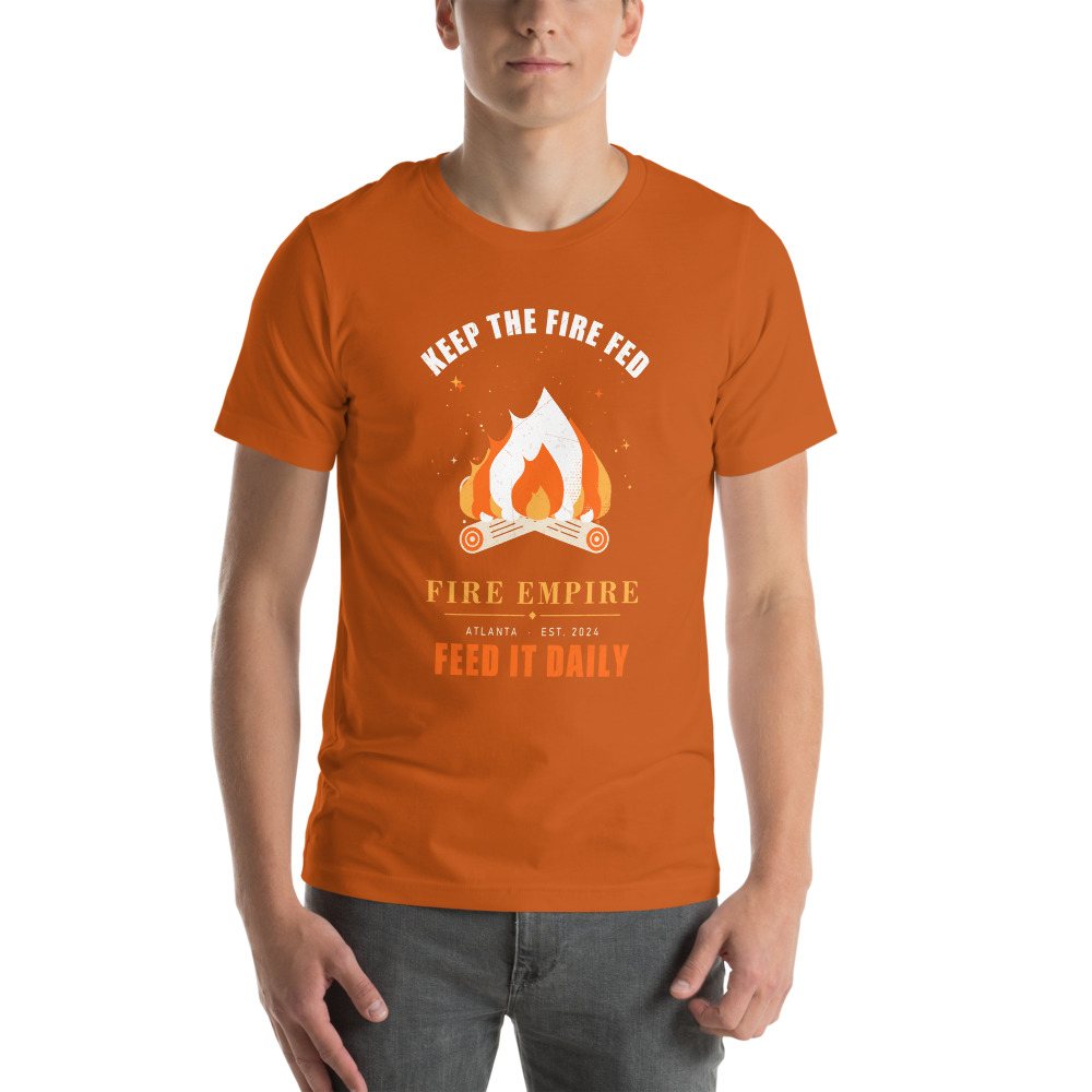 Fire Empire Keep The Fire Fed Empire Tee Front