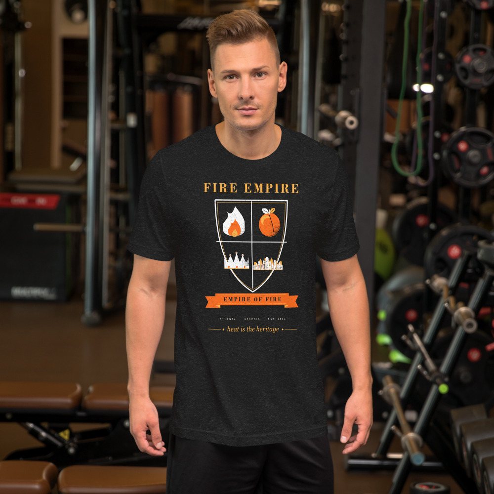 Fire Empire Empire Of Fire Shield Empire Tee
