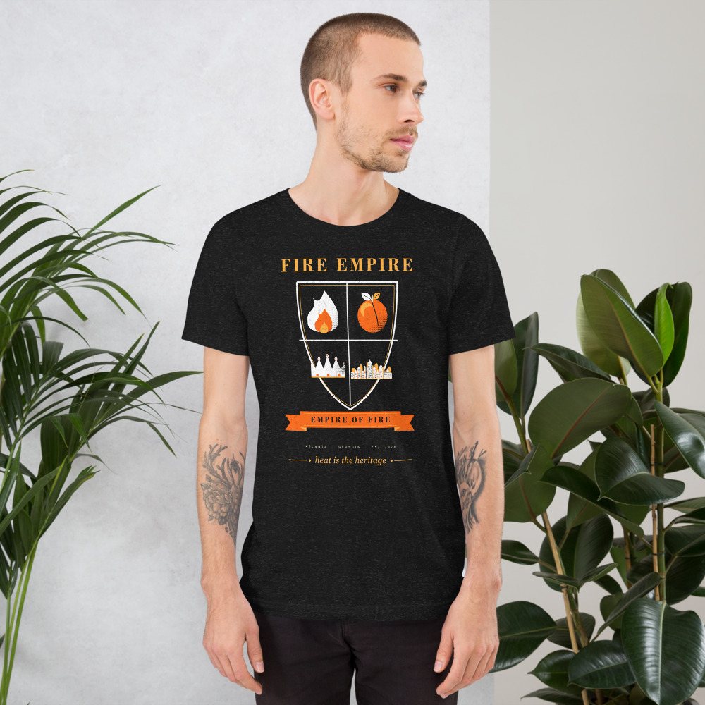 Fire Empire Empire Of Fire Shield Empire Tee Front