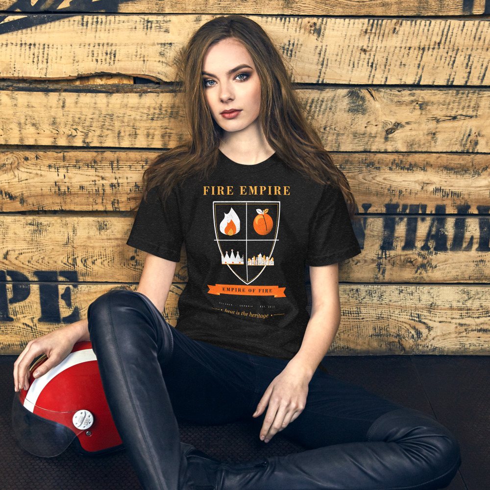 Fire Empire Empire Of Fire Shield Empire Tee Front