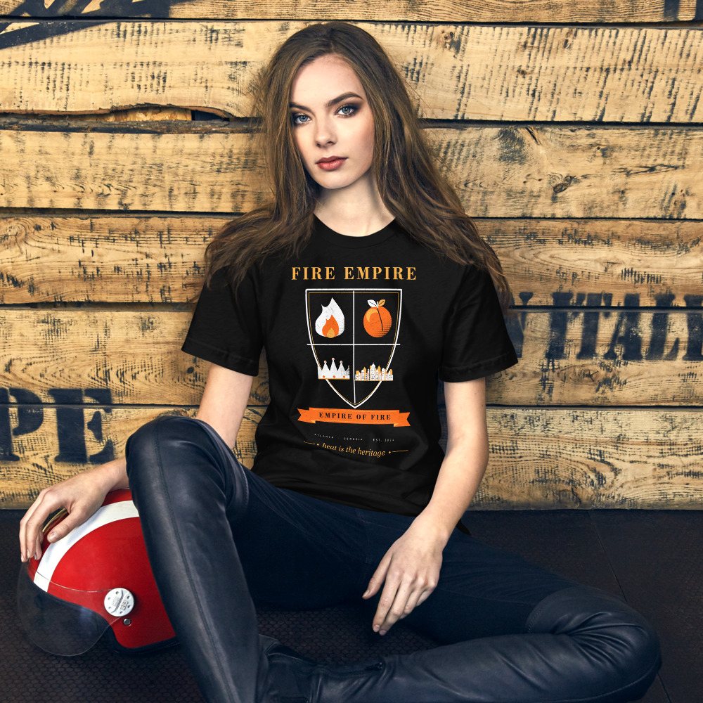 Fire Empire Empire Of Fire Shield Empire Tee Front