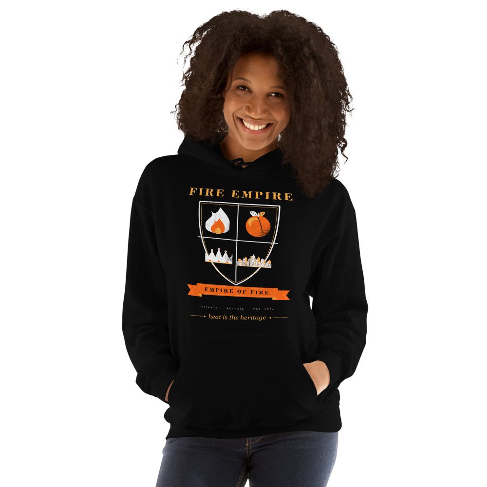 Fire Empire Empire Of Fire Shield Empire Hoodie Front