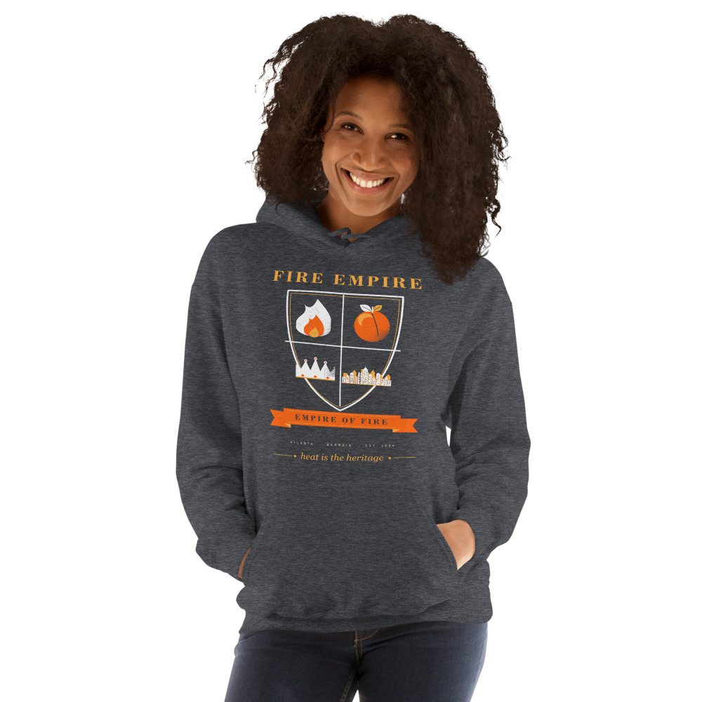 Fire Empire Empire Of Fire Shield Empire Hoodie Front