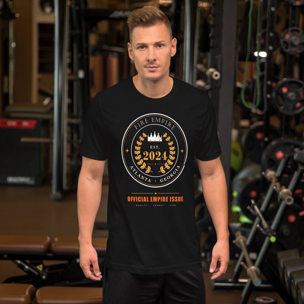 Fire Empire Laurel Seal 2024 Empire Tee Front