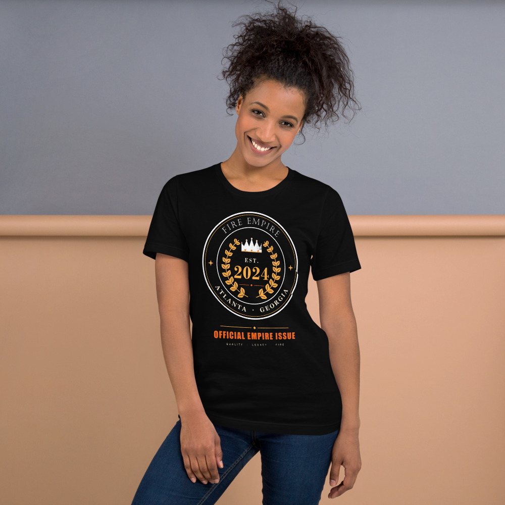 Fire Empire Laurel Seal 2024 Empire Tee Front