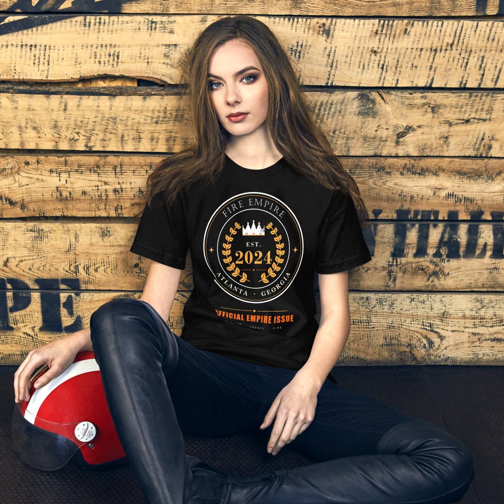 Fire Empire Laurel Seal 2024 Empire Tee Front