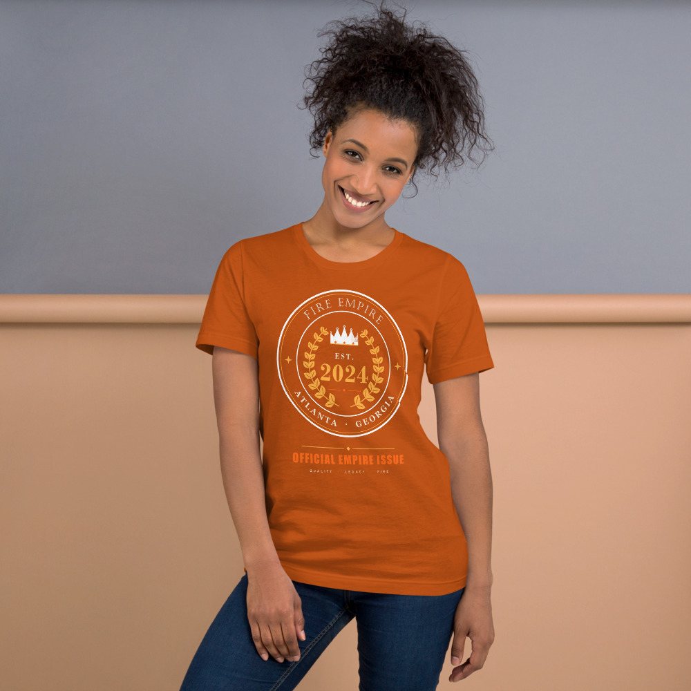 Fire Empire Laurel Seal 2024 Empire Tee Front