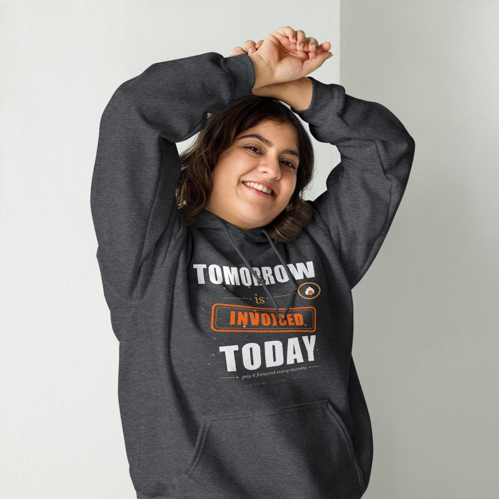Fire Empire Tomorrow Is Invoiced Empire Hoodie Front