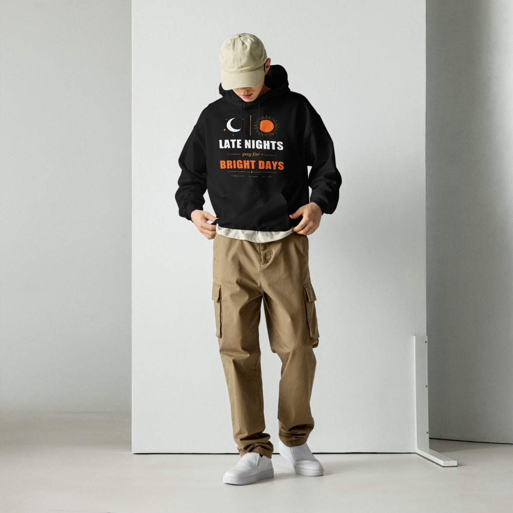 Fire Empire Late Nights Bright Days Empire Hoodie Front