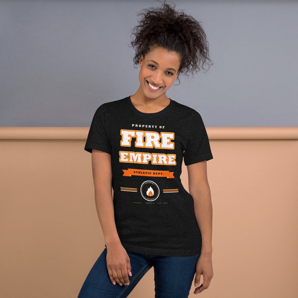 Fire Empire Empire Athletic Dept Empire Tee Front