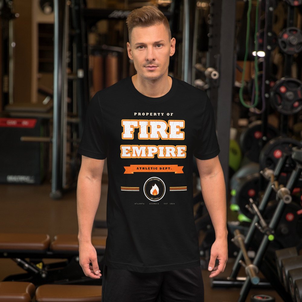Fire Empire Empire Athletic Dept Empire Tee Front