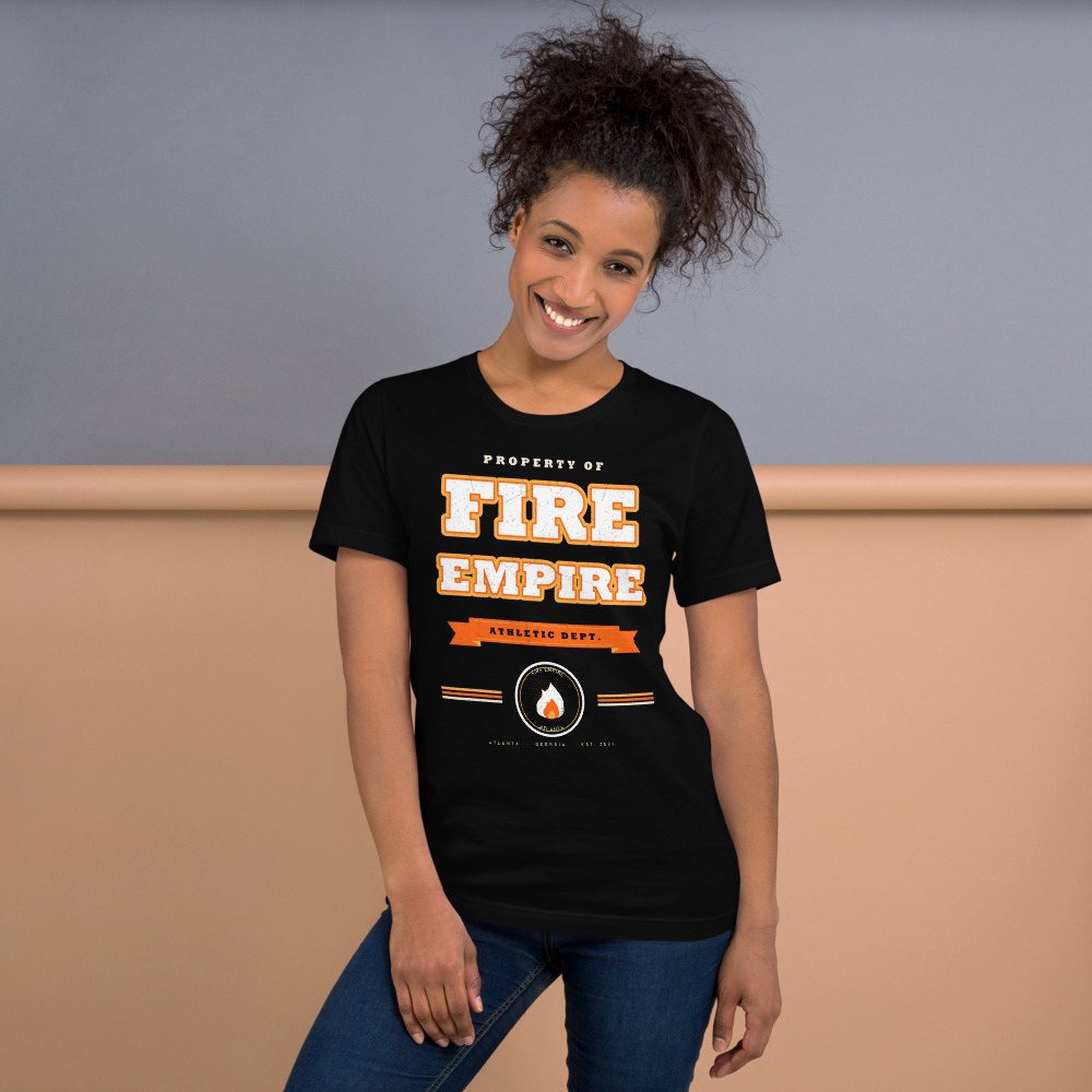 Fire Empire Empire Athletic Dept Empire Tee Front