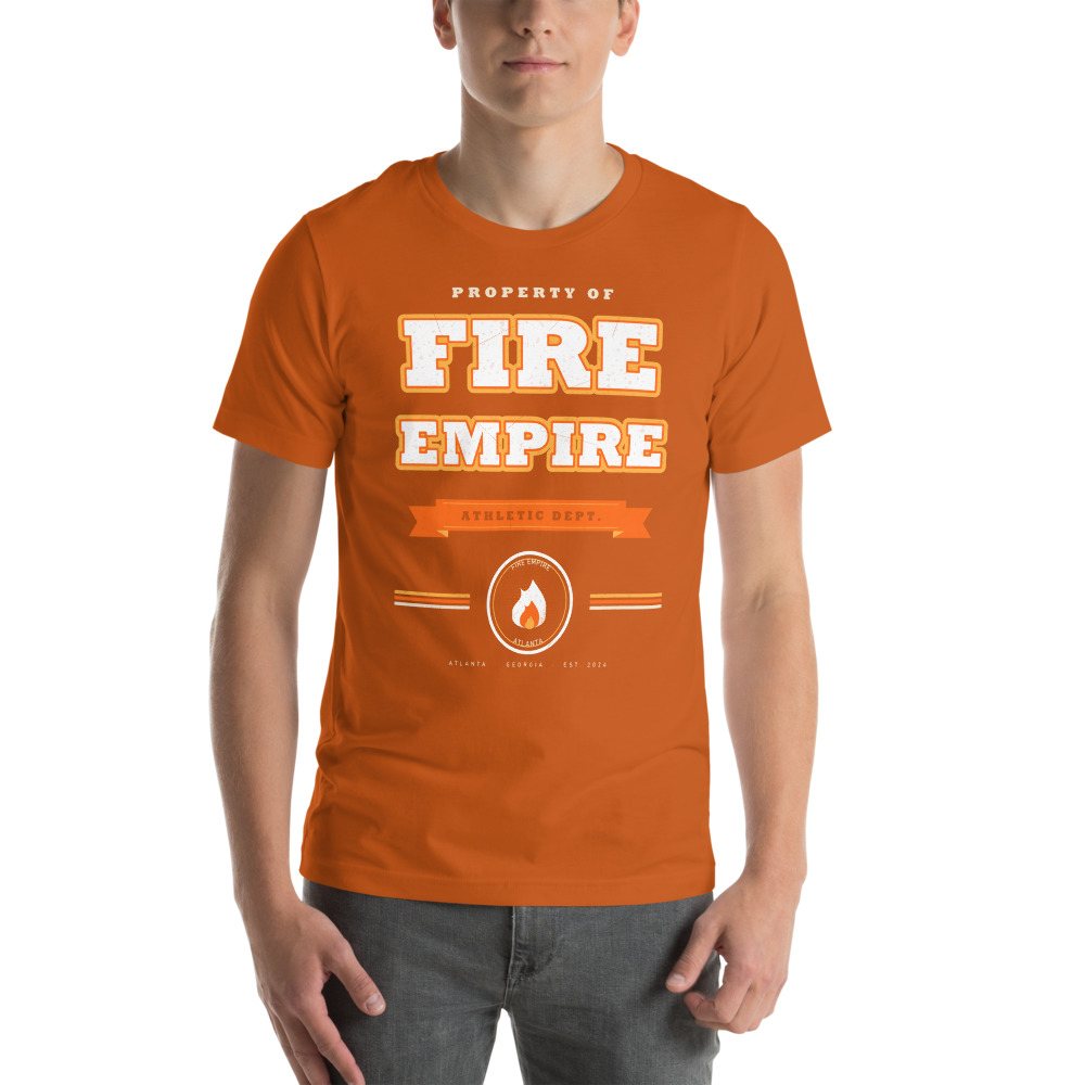 Fire Empire Empire Athletic Dept Empire Tee Front