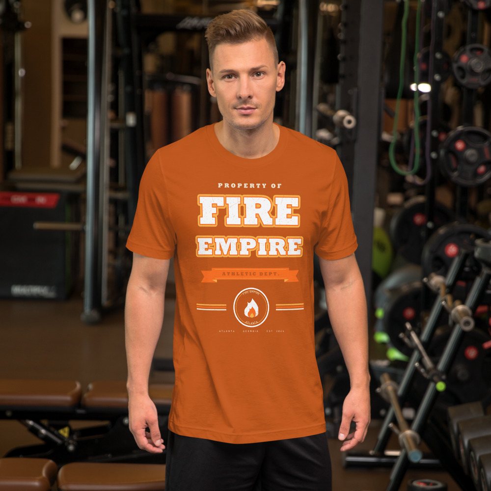 Fire Empire Empire Athletic Dept Empire Tee Front