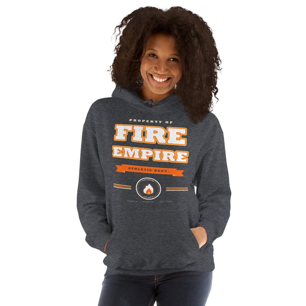 Fire Empire Empire Athletic Dept Empire Hoodie Front