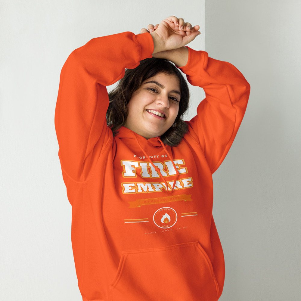 Fire Empire Empire Athletic Dept Empire Hoodie Front