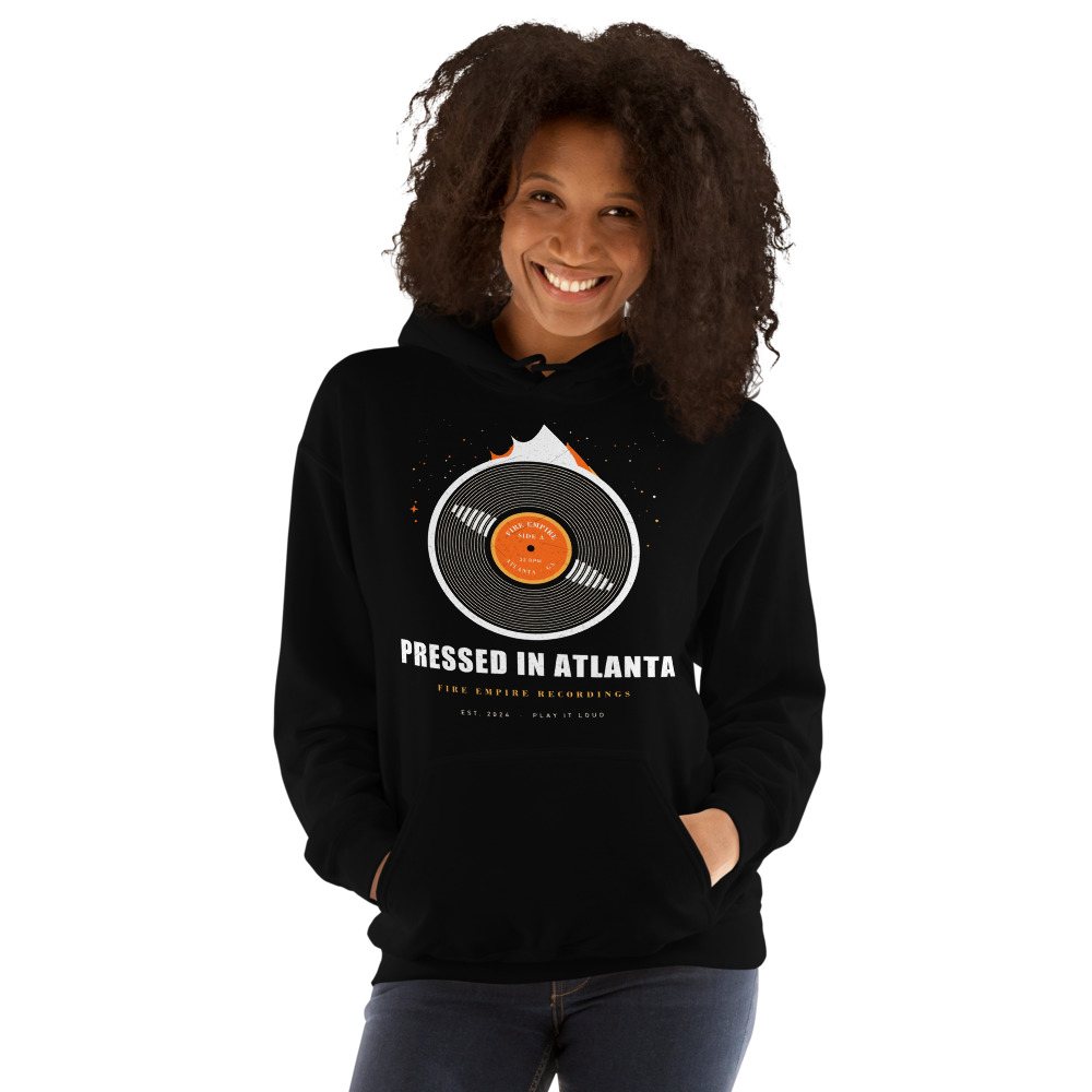 Fire Empire Pressed In Atlanta Empire Hoodie Front