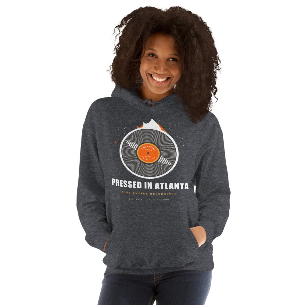 Fire Empire Pressed In Atlanta Empire Hoodie Front