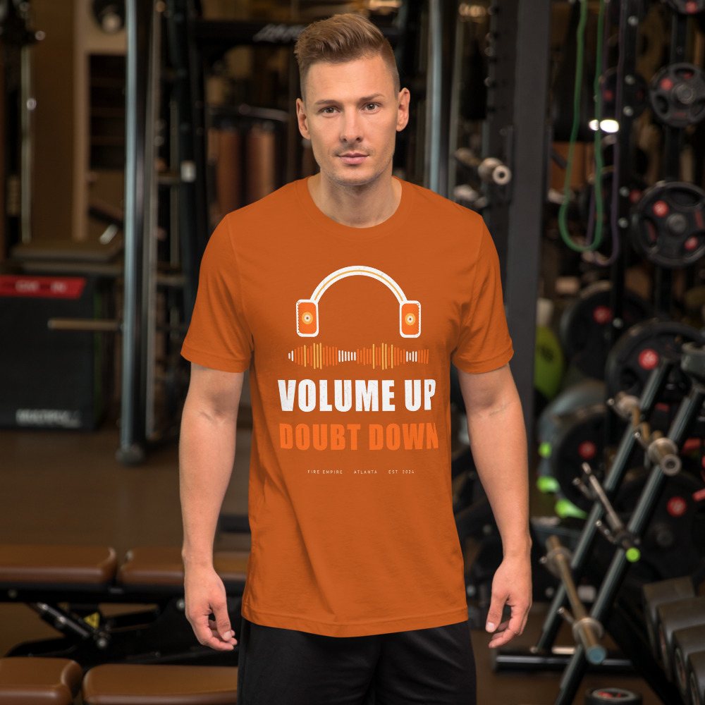Fire Empire Volume Up Doubt Down Empire Tee Front