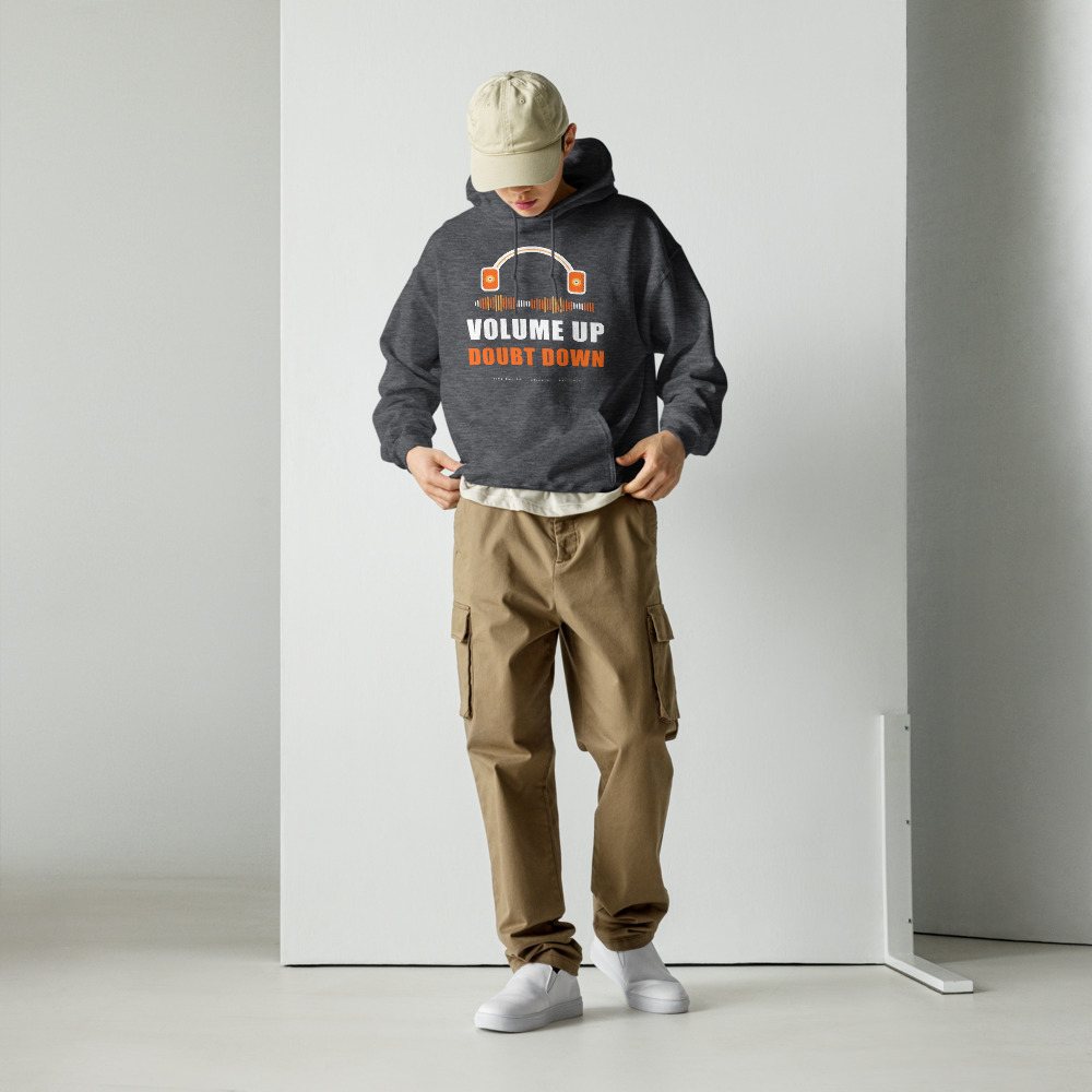 Fire Empire Volume Up Doubt Down Empire Hoodie Front