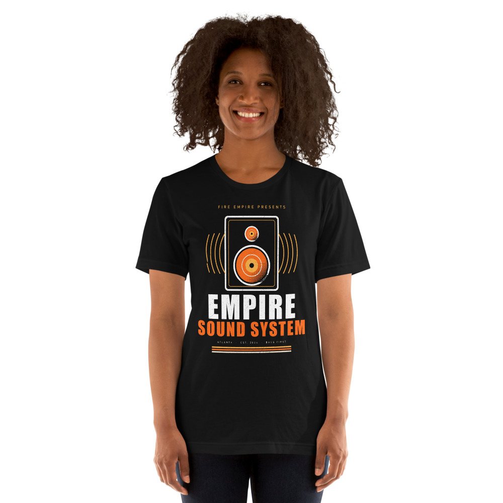 Fire Empire Empire Sound System Empire Tee Front