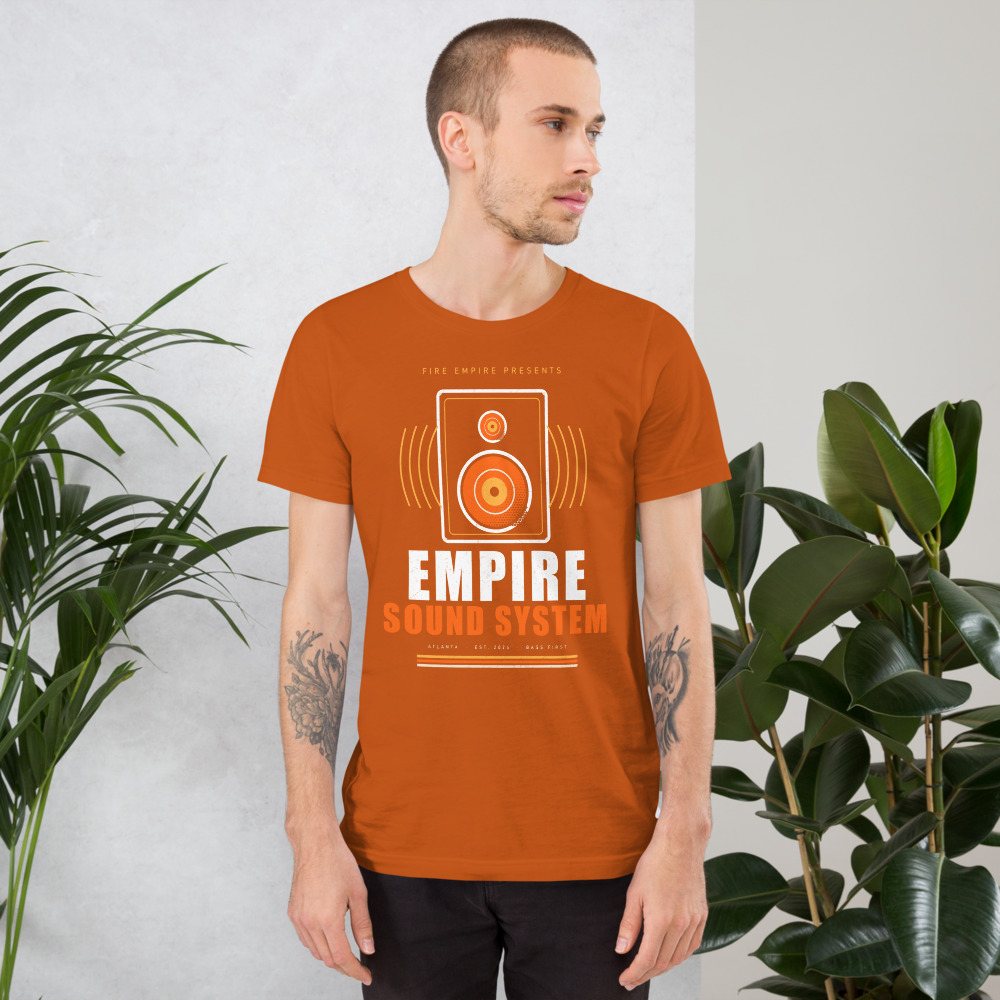 Fire Empire Empire Sound System Empire Tee Front