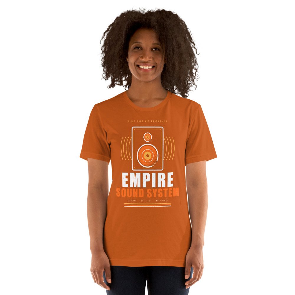 Fire Empire Empire Sound System Empire Tee Front