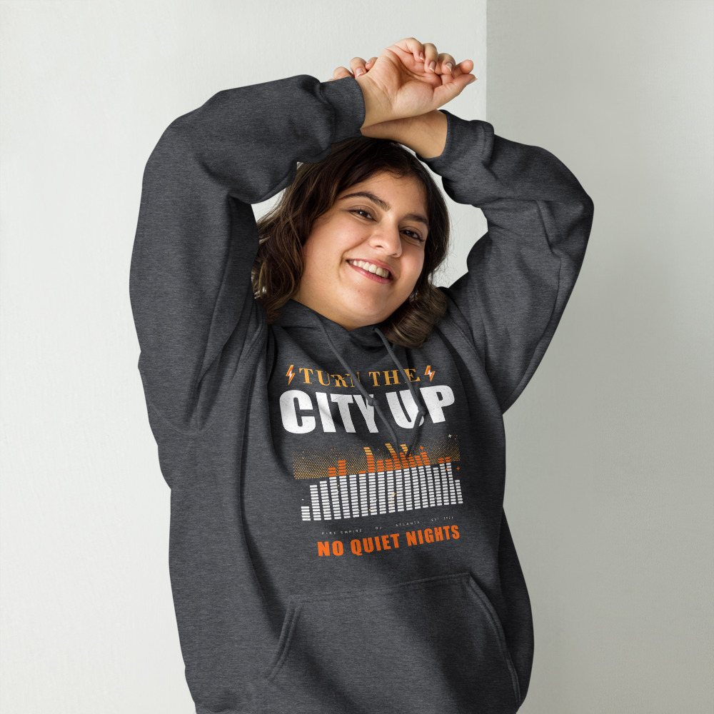 Fire Empire Turn The City Up Empire Hoodie Front