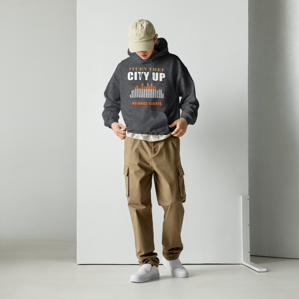 Fire Empire Turn The City Up Empire Hoodie Front