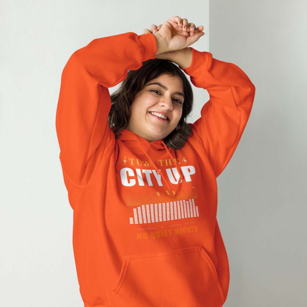 Fire Empire Turn The City Up Empire Hoodie Front