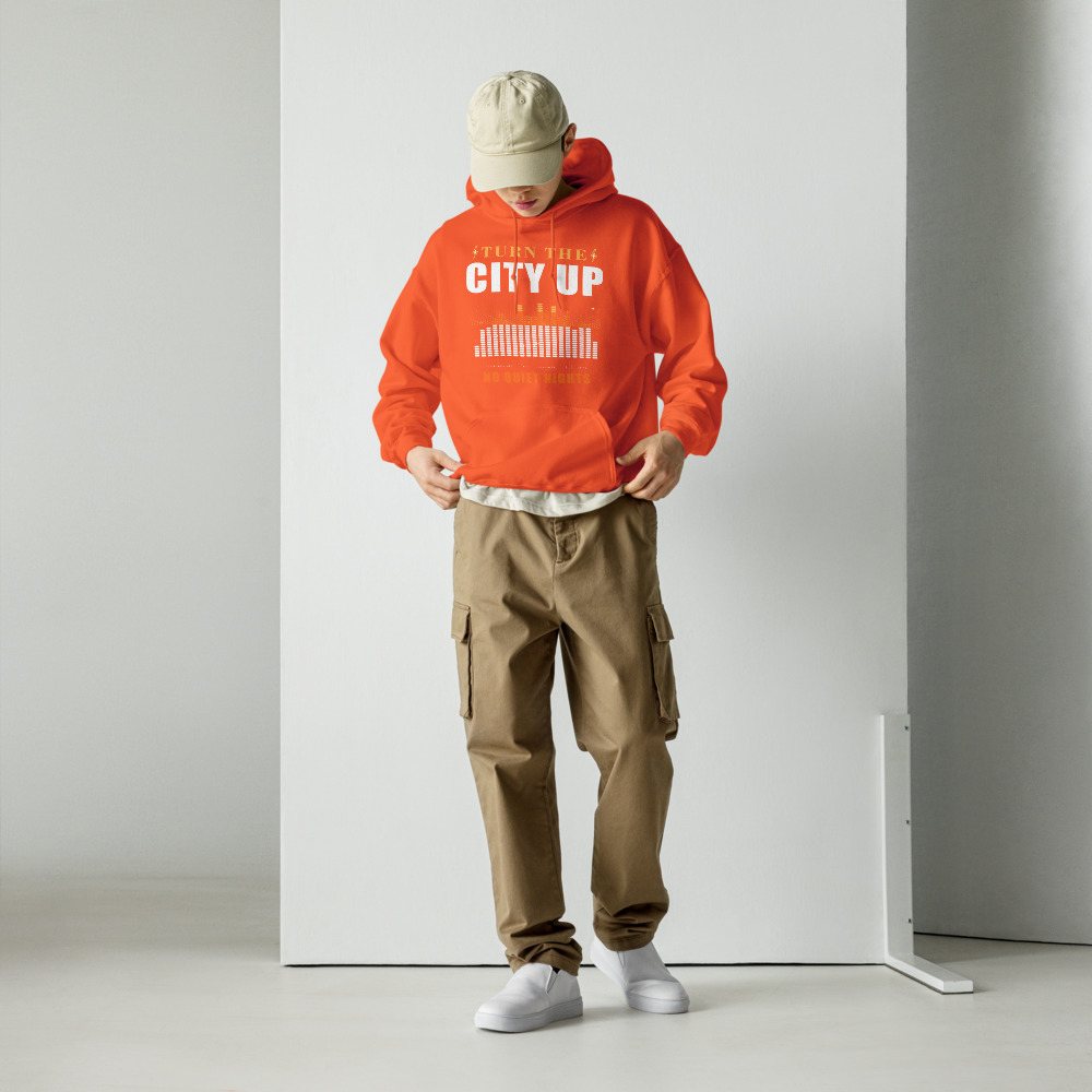 Fire Empire Turn The City Up Empire Hoodie Front