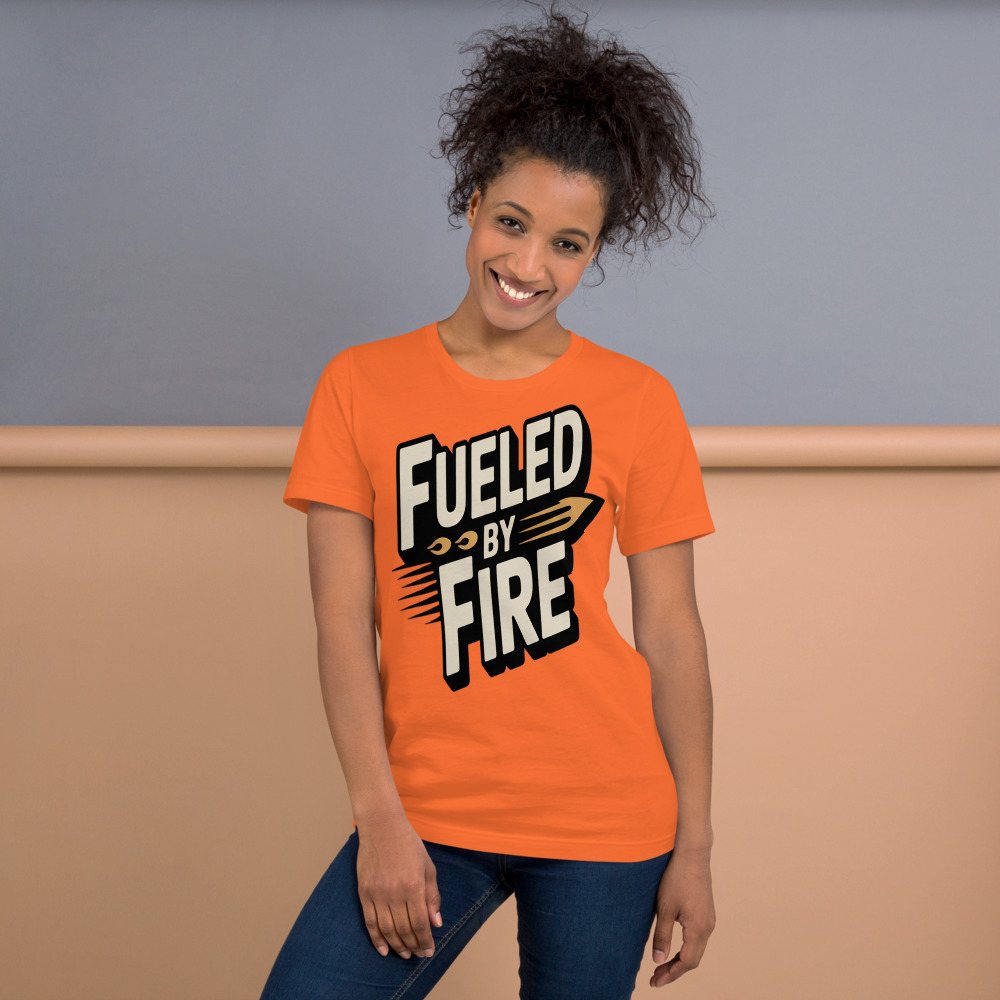 Fire Empire Fueled By Fire Tee Front