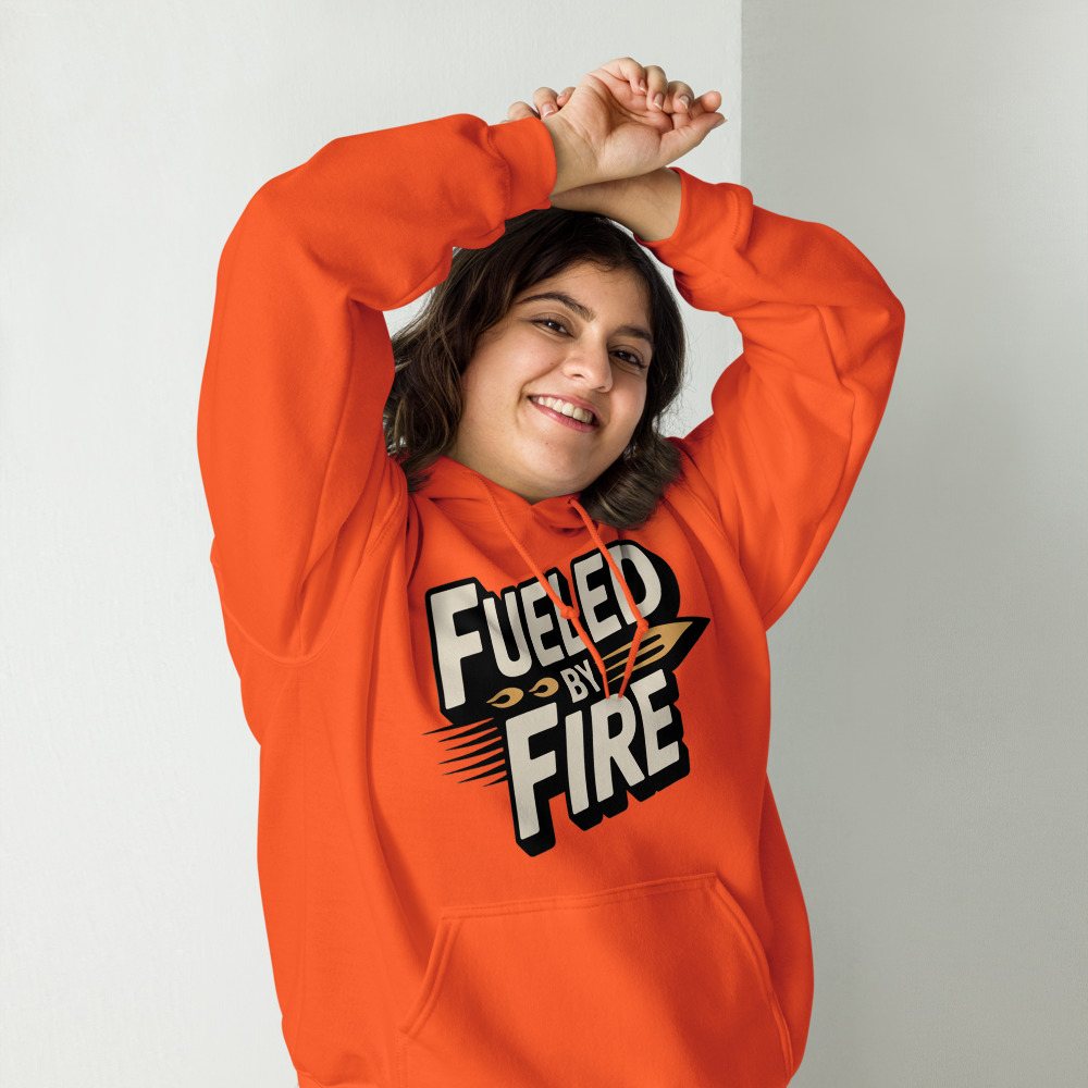 Fire Empire Fueled By Fire Hoodie Front