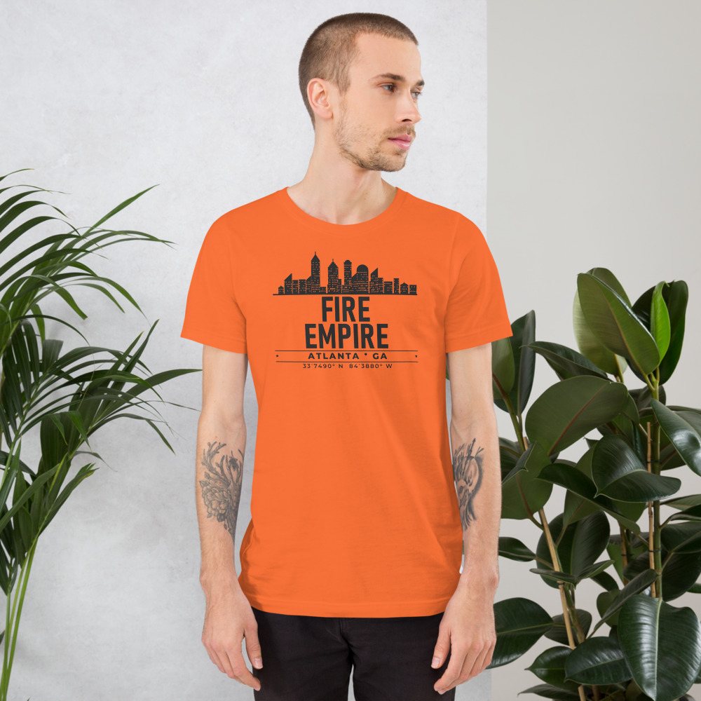 Fire Empire Atlanta Coordinates Tee Front