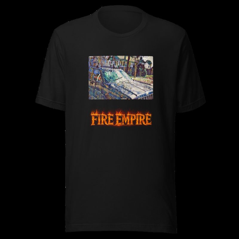 Fire Empire Art Tee - Car Sketch
