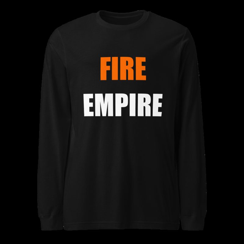 Fire Empire Stacked Long Sleeve Tee