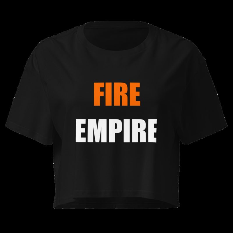 Fire Empire Stacked Crop Top