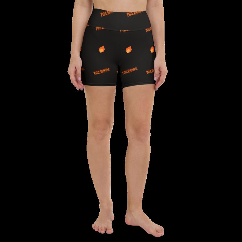 Fire Empire Flames Yoga Shorts